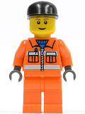 LEGO cty0051 Sanitary Engineer 3 - Orange Legs