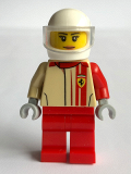 LEGO sc067 Classic Ferrari 250 GTO Race Car Driver (75889)