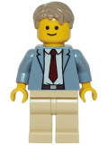 LEGO twn223 Detective Ace Brickman (10246)